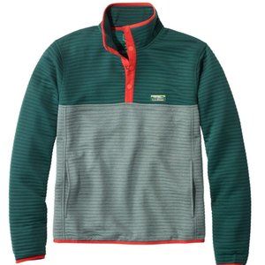 NWT LL Bean Men's Airlight Knit Pullover Jacket, Colorblock XL